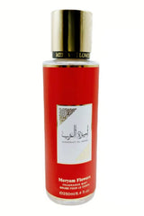 Ameerat Al Arab Rouge Brume Parfumée 250 ml – Meryam Flowers | Brume Orientale Musquée