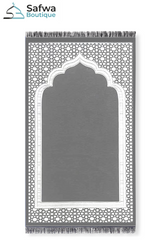 Coffret Cadeau Transparent Élégant – Tapis de Prière & Chapelet (Tasbih) | Muslim Box