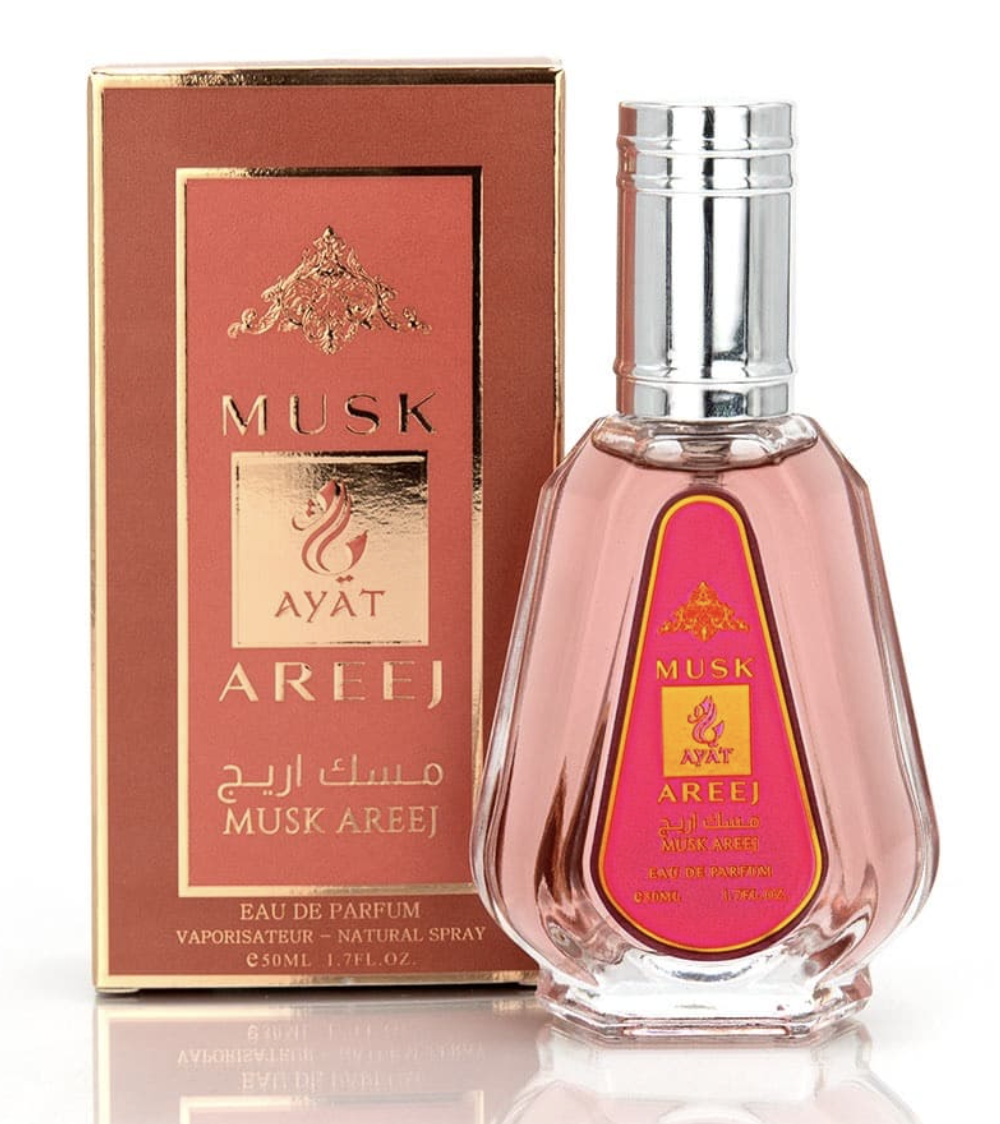 Eau de Parfum Musk Areej 50ml – Ayat Perfumes Dubaï