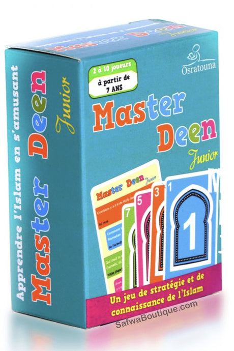Jeu de cartes Master Deen 1 - Version Junior  - Osratouna