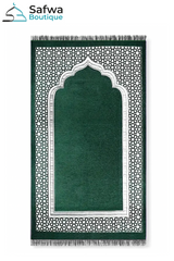 Coffret Cadeau Transparent Élégant – Tapis de Prière & Chapelet (Tasbih) | Muslim Box