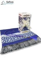 Coffret Cadeau Transparent Élégant – Tapis de Prière & Chapelet (Tasbih) | Muslim Box