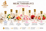 Coffret Découverte Musc Tahara N°2 – 6 Senteurs × 3 ml – Sans Alcool – OudHob | عود الحب