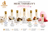 Musc Tahara Discovery Set N°1 – 6 Tuoksua × 3 ml – Alkoholiton – OudHob | عود الحب