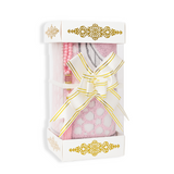 Coffret Cadeau Transparent Élégant – Tapis de Prière & Chapelet (Tasbih) | Muslim Box