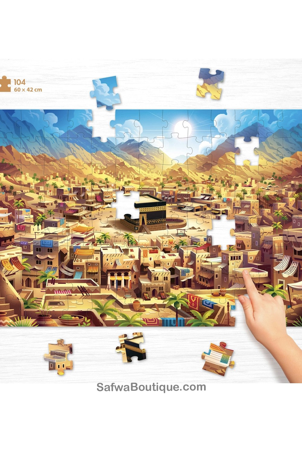 Big puzzle Makkah - 104 pièces -  EDUCATFAL
