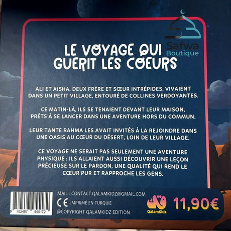 Les Aventures de Ali et Aisha, Le voyage qui guérit les coeurs - tome 1 - Edition QalamKidz