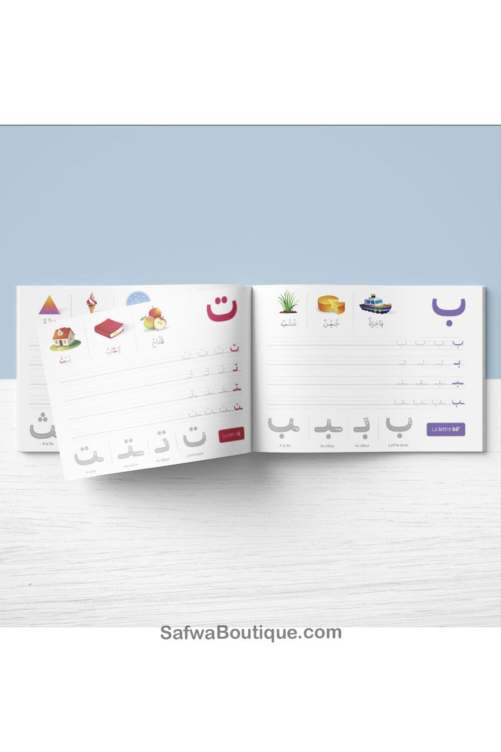 Mon cahier d'écriture Les lettres de l'alphabet arabe - EDUCATFAL