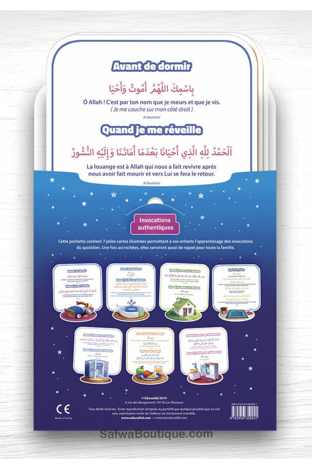 Mes premières invocations - cartes à accrocher - EDUCATFAL