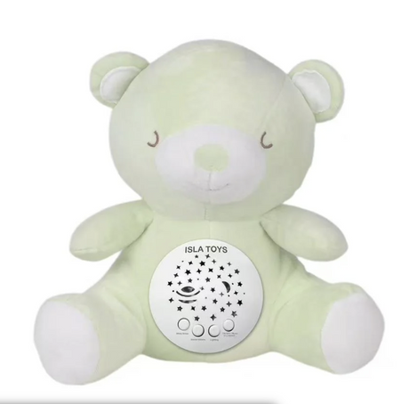 Doudou Ourson Veilleuse Coranique Détecteur de Pleurs – Isla Toys | Veilleuse 3 en 1 Bébé