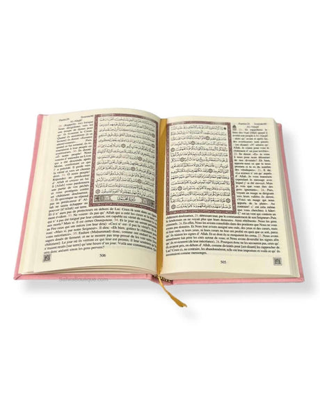 Coran Arabe Français avec QR Code – Traduction Française – Grand Format 14×20 cm – Couverture Luxe