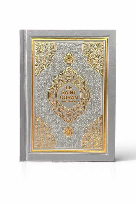 Coran Arabe Français avec QR Code – Traduction Française – Grand Format 14×20 cm – Couverture Luxe