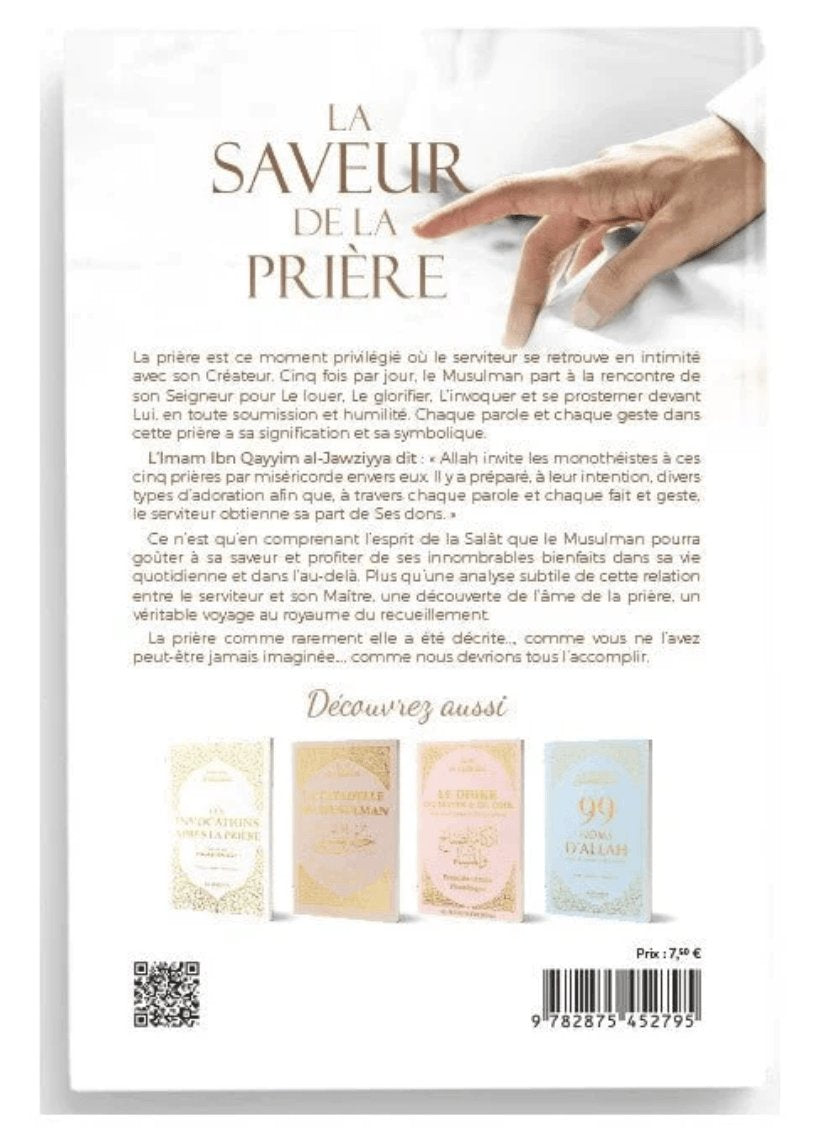 La Saveur de la Prière de Ibn Qayyim Al-Jawziyya - Edition Al-Hadith