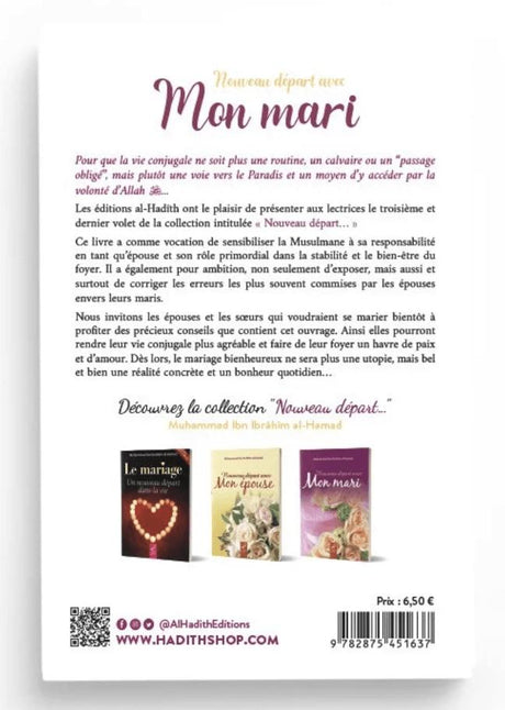 Nouveau départ avec mon mari de Muhammad ibn Ibrahim al Hammad – Éditions Al-Hadîth