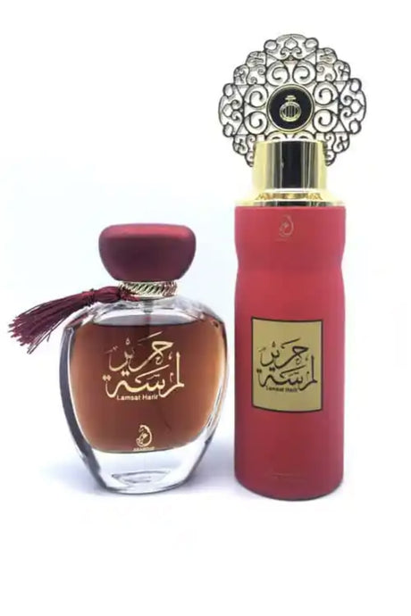 Coffret Parfum d’Orient  LAMSAT HARIR – eau de parfum 100ml & Déodorant 200ml - My Perfumes Dubaï