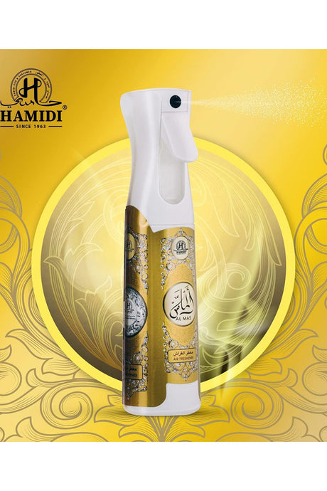 Parfum d'ambiance & Spray textile ALMAS 320mL - Hamidi Perfumes Dubaï