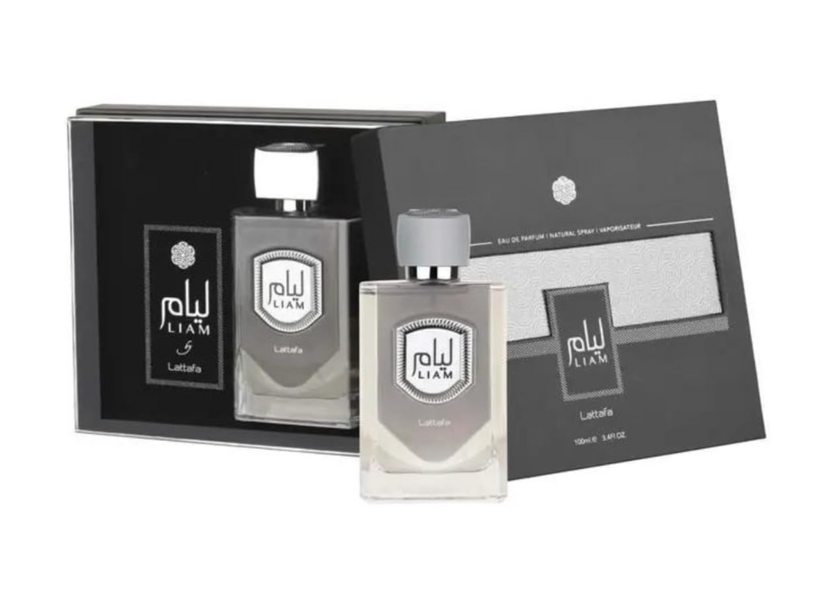 LIAM Gray Perfume Water 100mL - Lattafa Perfumes Dubai
