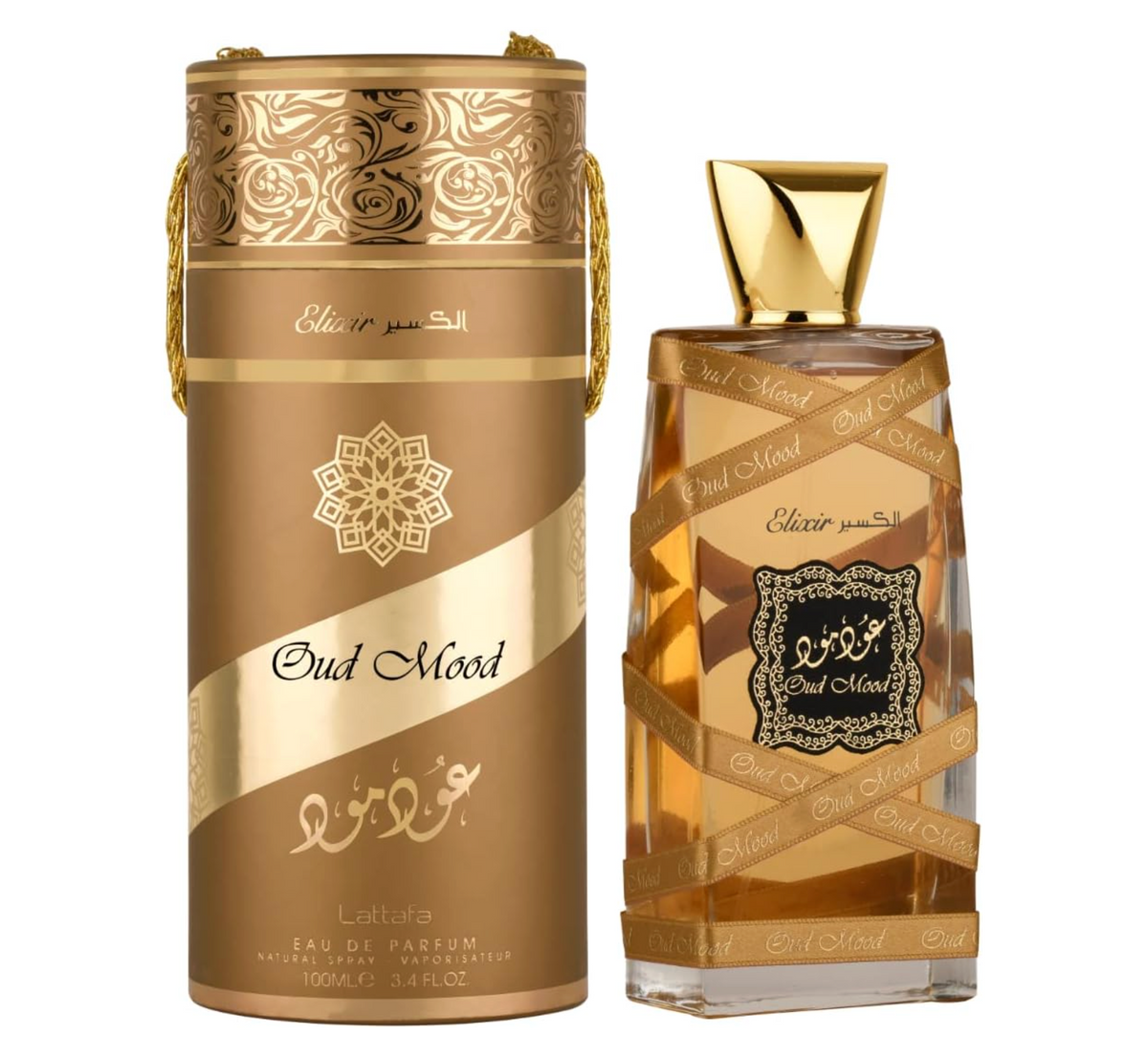 Oud Mood Elixir -hajuvesi 100mL - Lattafa Perfumes Dubai