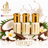 Musc Tahara Oud Coco – Musc Intime Sans Alcool 3 ml - Fabriqué en France – OudHob | عود الحب