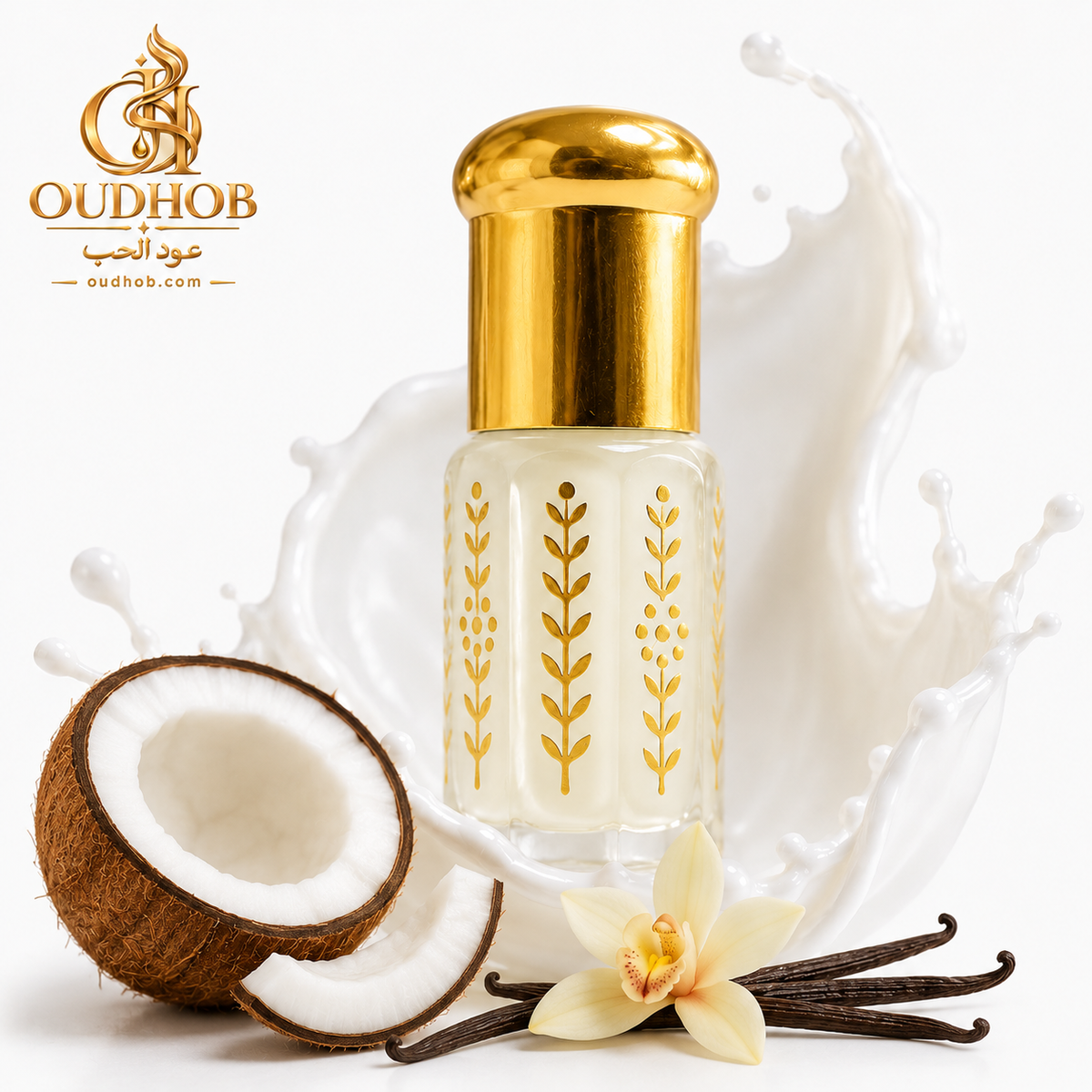 Musc Tahara Coco Vanille – Alkoholiton Intiimimyski 3 ml – OudHob | عود الحب
