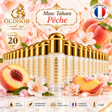 Musc Tahara Pêche – Musc Intime Sans Alcool 3 ml - Fabriqué en France – OudHob | عود الحب