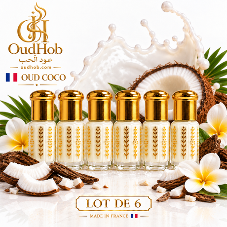 Musc Tahara Oud Coco – Musc Intime Sans Alcool 3 ml - Fabriqué en France – OudHob | عود الحب